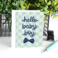 Bow Tie New Baby Boy Card
