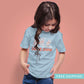 Kid's Bunny Rabbit Winter T-Shirt "Let It Snow"
