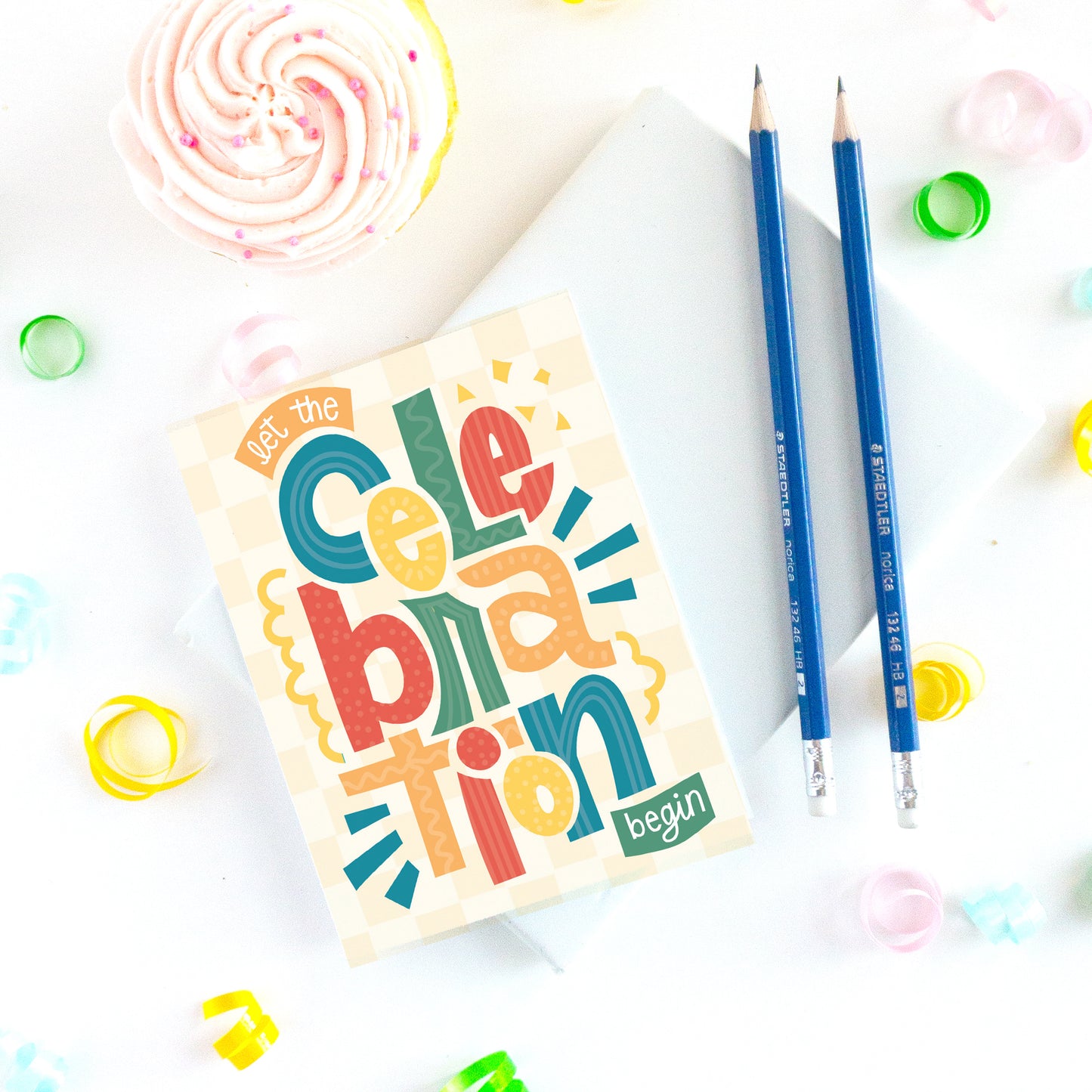 Let the Celebration Begin Birthday Card