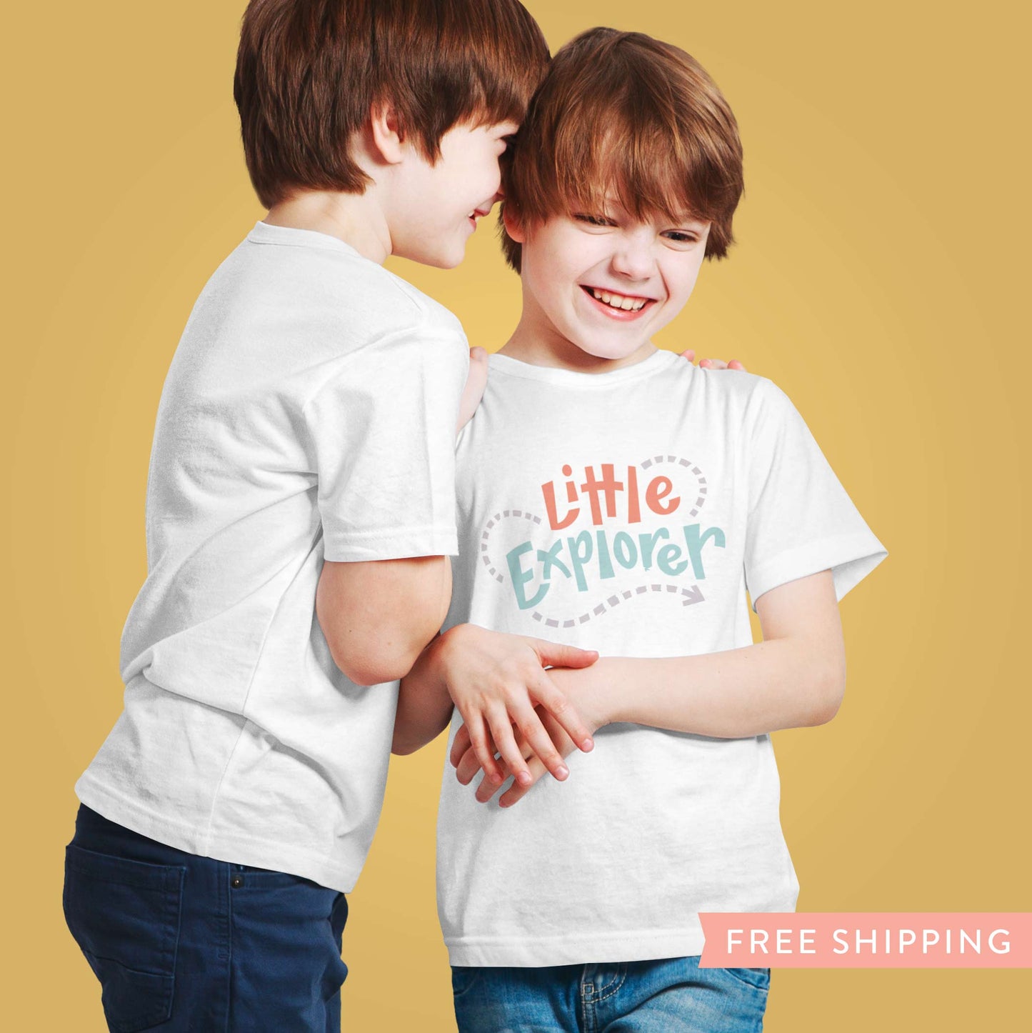 Kid's Little Explorer T-Shirt - White