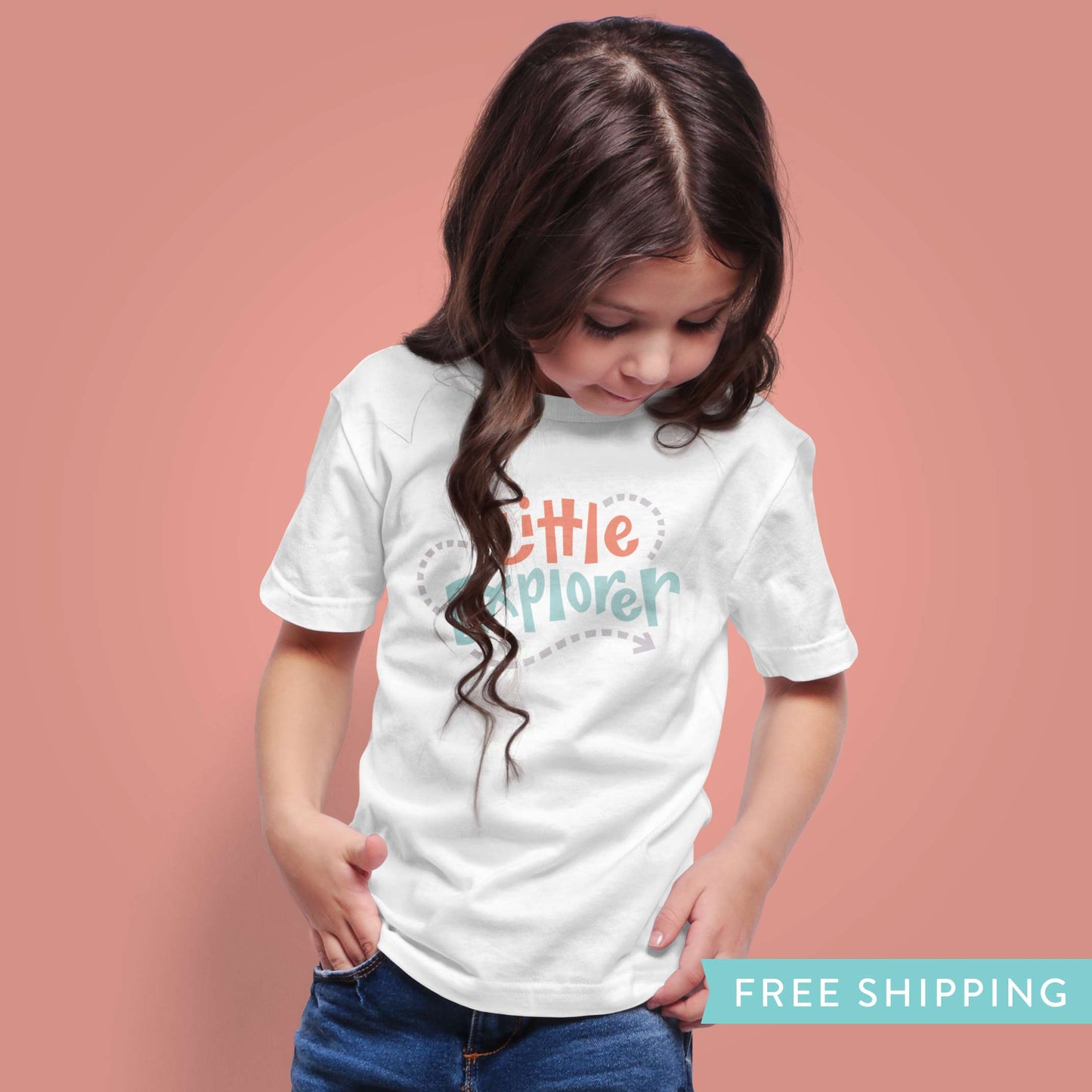 Kid's Little Explorer T-Shirt - White