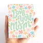 Cute Floral Card for Mom