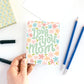 Cute Floral Card for Mom