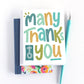 Many Thanks Thank You Card