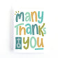 Hand-drawn thank you card with colorful, playful text. Perfect gift for teachers, mentors, or coaches to express sincere gratitude and appreciation.
