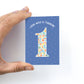 Kids Super Hero Mini Birthday Card