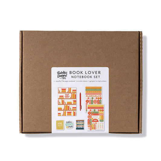 Book Lovers Notebook Gift Set