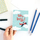 Oh Boy! Airplane Baby Shower Card