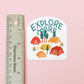 Explore More Camping Vinyl Sticker