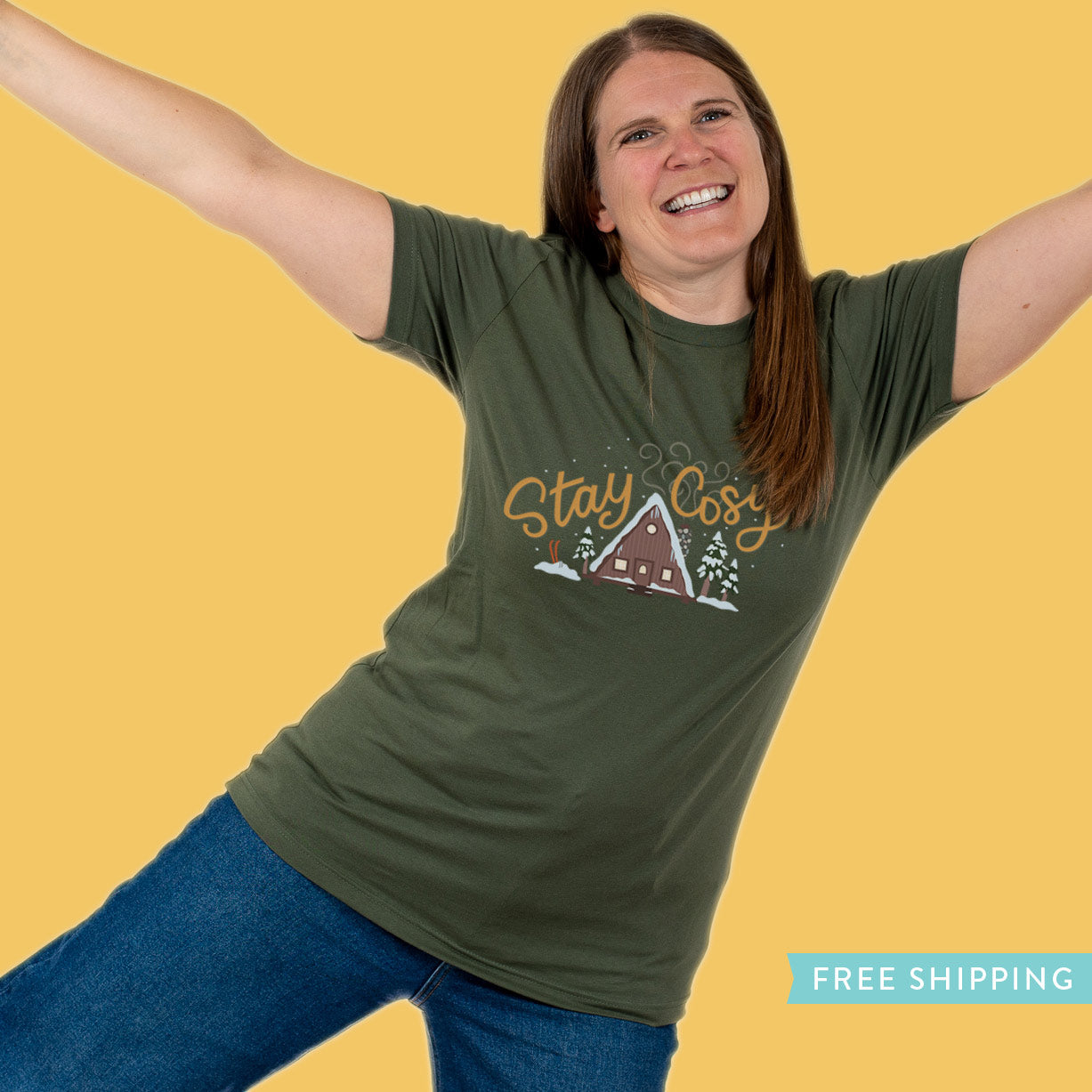 Cosy Cabin Women's T-Shirt