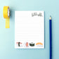 Let's Roll Sushi Mini Notepad