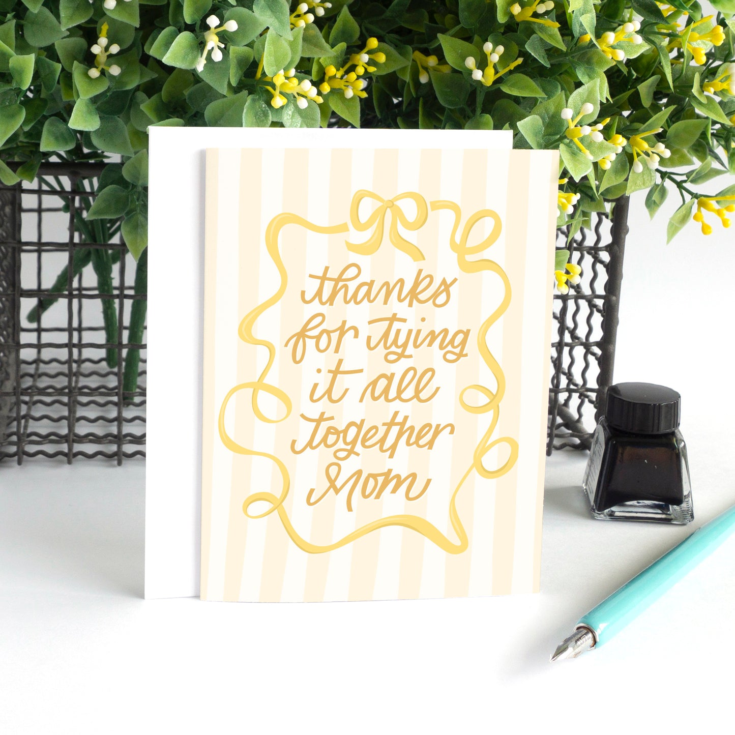 Bow Mother's Day Card
