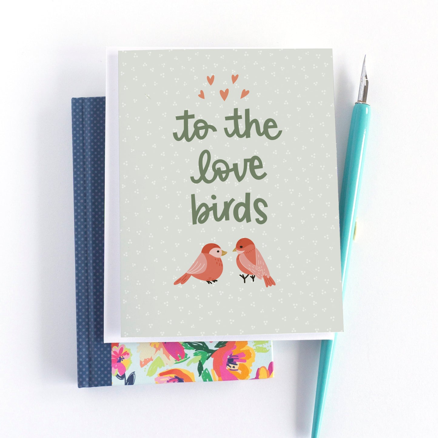 Love Bird Wedding Love Card