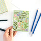 Wild Flowers Love Card