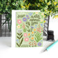 Wild Flowers Love Card