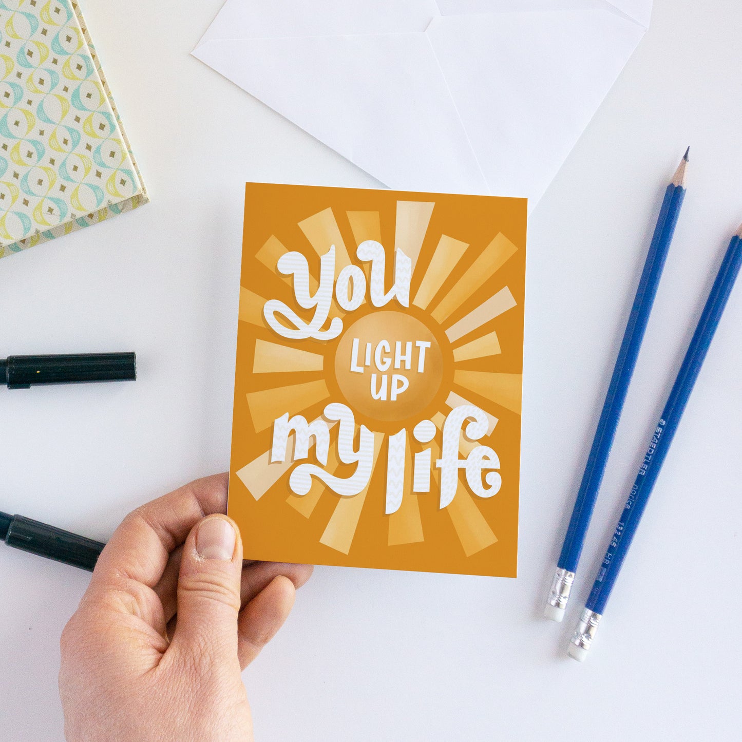 You Light Up My Life Friendship Card