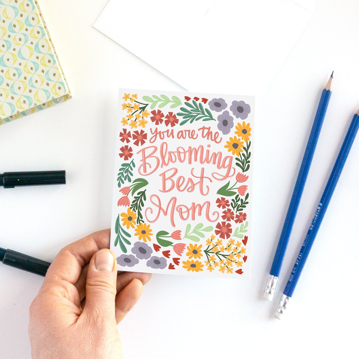 You are the Blooming Best Mom Floral Mother's Day Card