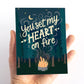 Camping Valentine's Card