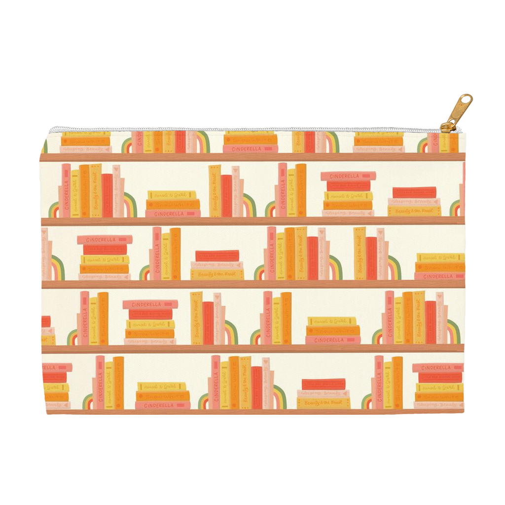 Books Canvas Pouch