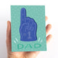 #1 Dad Father's Day Card