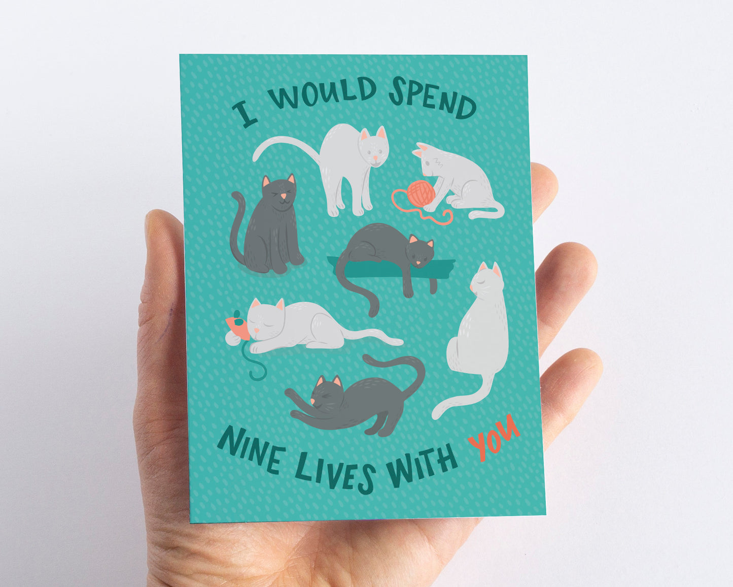 Cats Valentine's Day Card