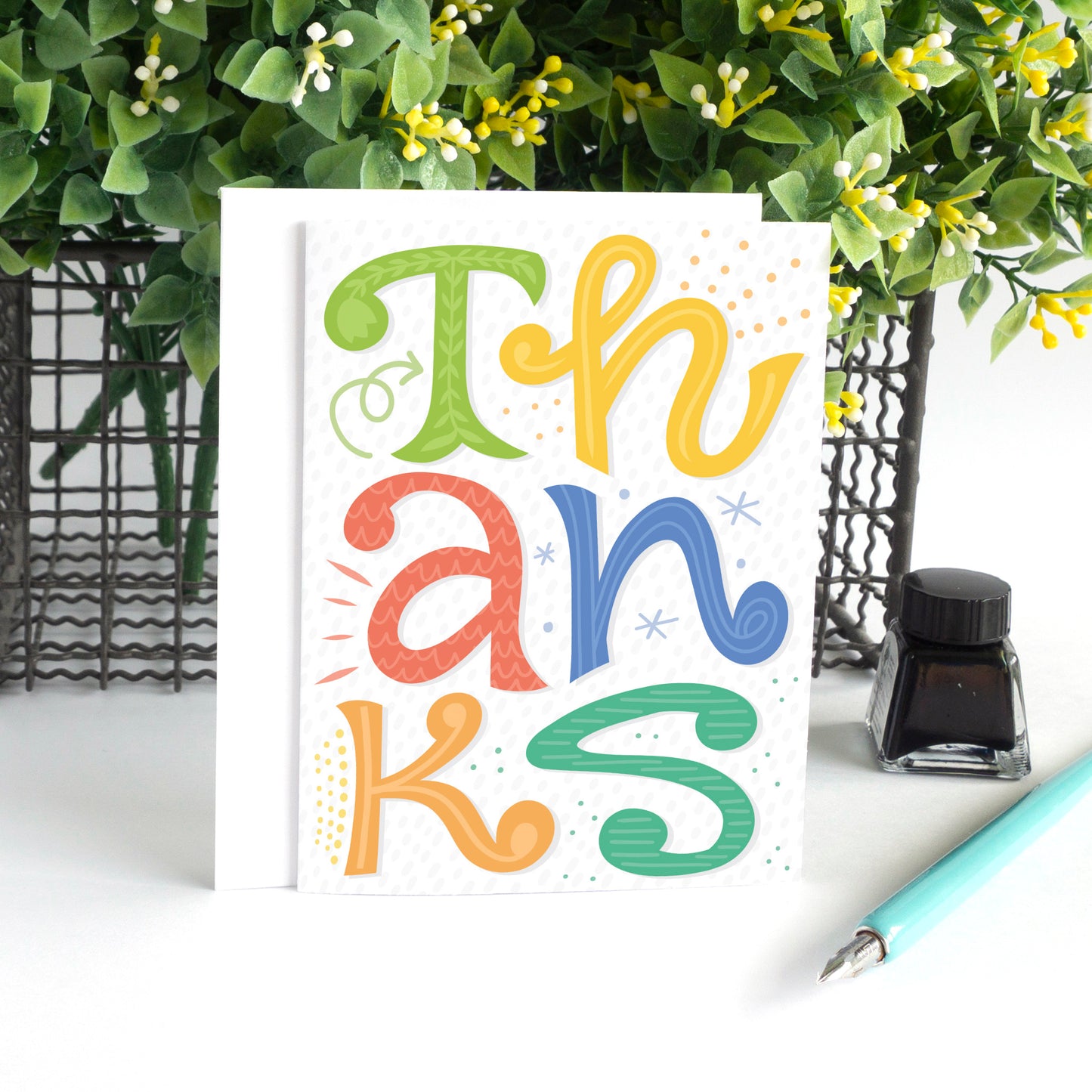 Thanks Thank You Card