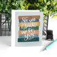 No One Stacks Up to You Book Lover Anniversary Card
