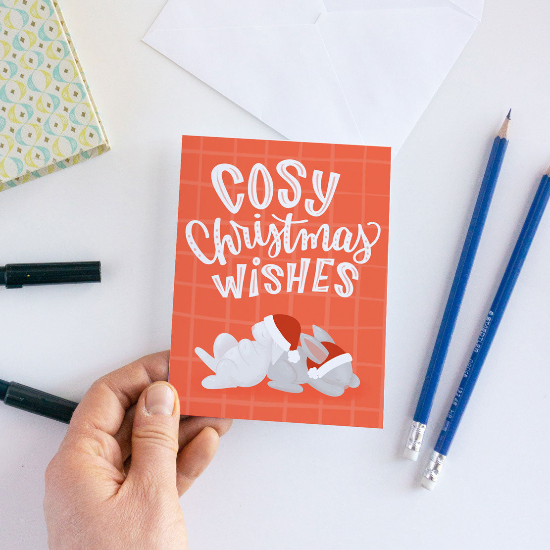Cosy Christmas Wishes Christmas Card