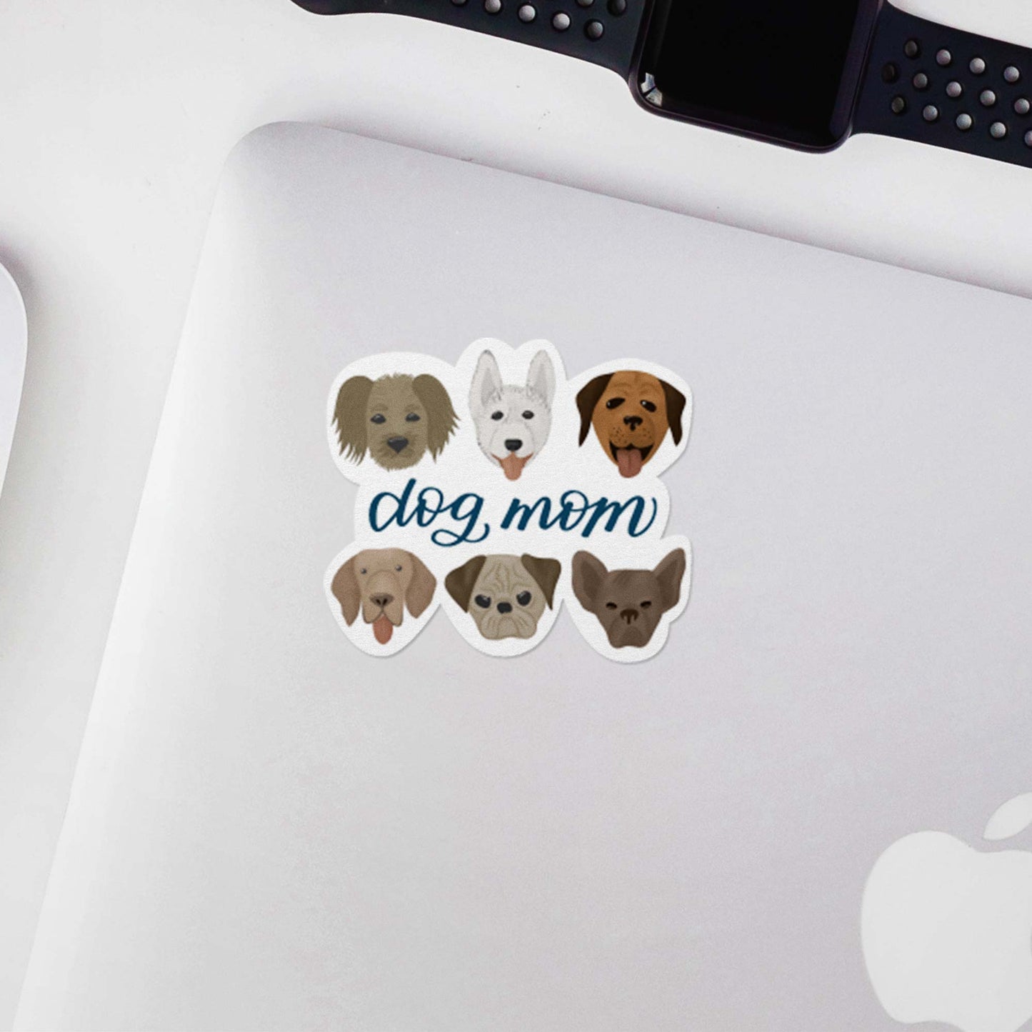 Dog Mom Vinyl Sticker