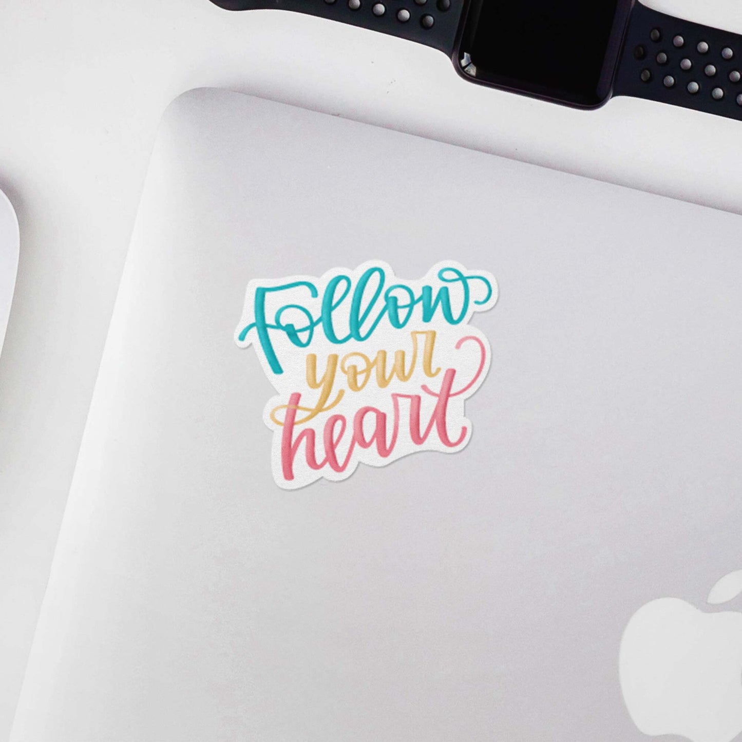 Follow Your Heart Vinyl Sticker