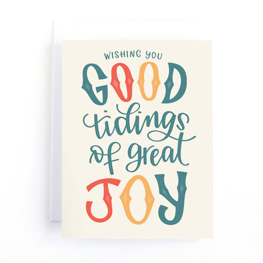 Good Tidings of Great Joy Christmas Card