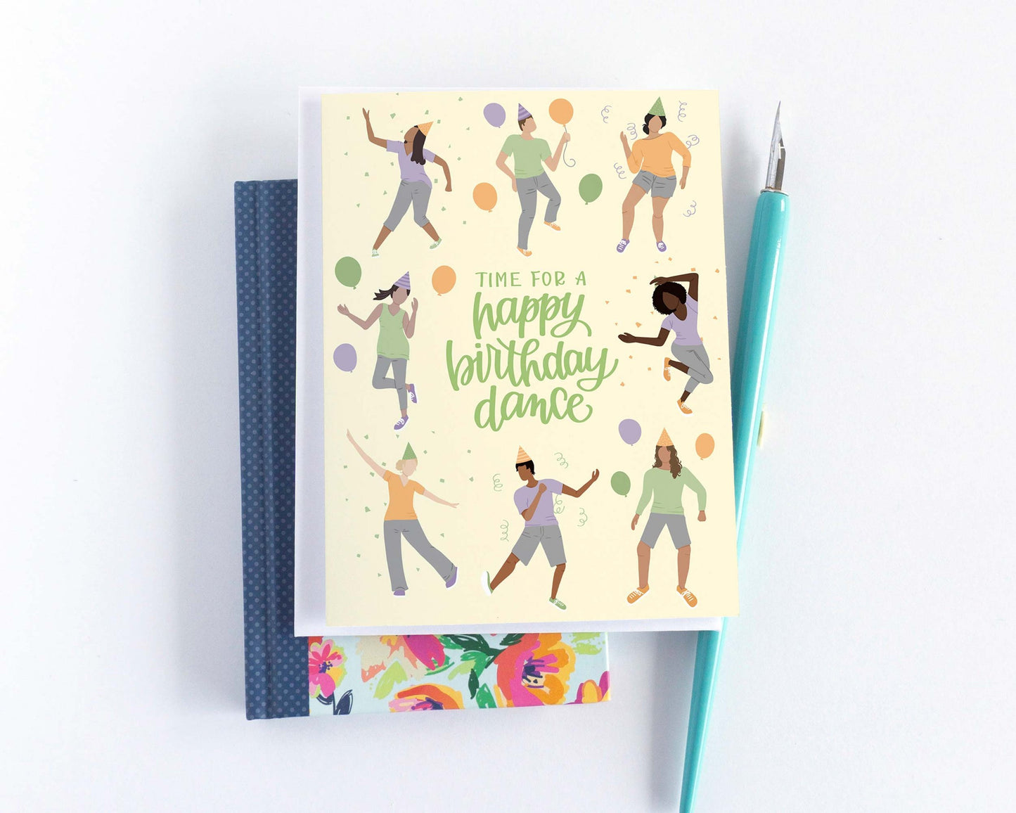 Time for a Happy Birthday Dance Card