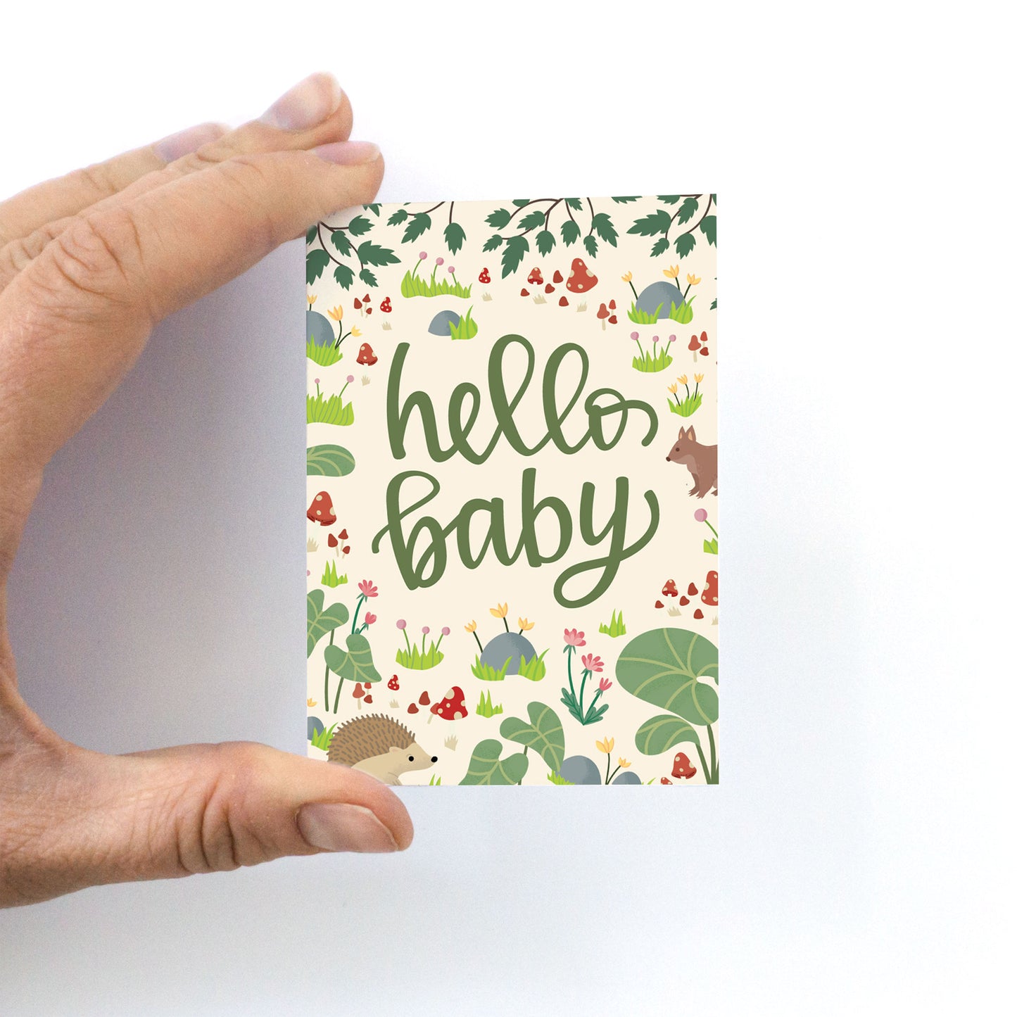 Hello Baby Mini Card