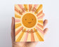 Hello Little Sunshine Baby Shower Card