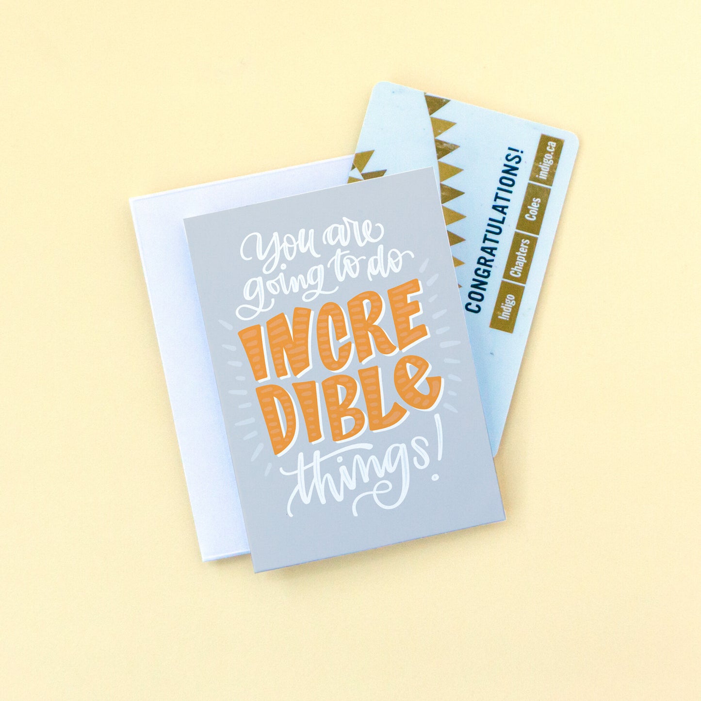 You are going to do Incredible Things Mini Greeting Card