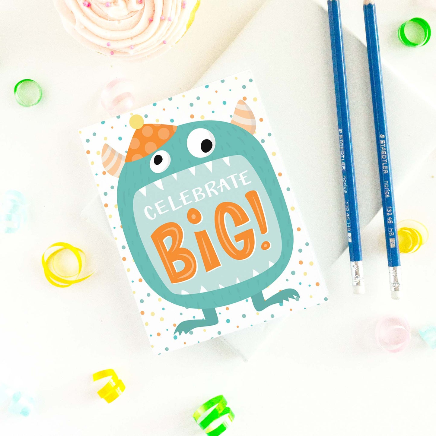 Celebrate Big Kid's Monster Birthday Card