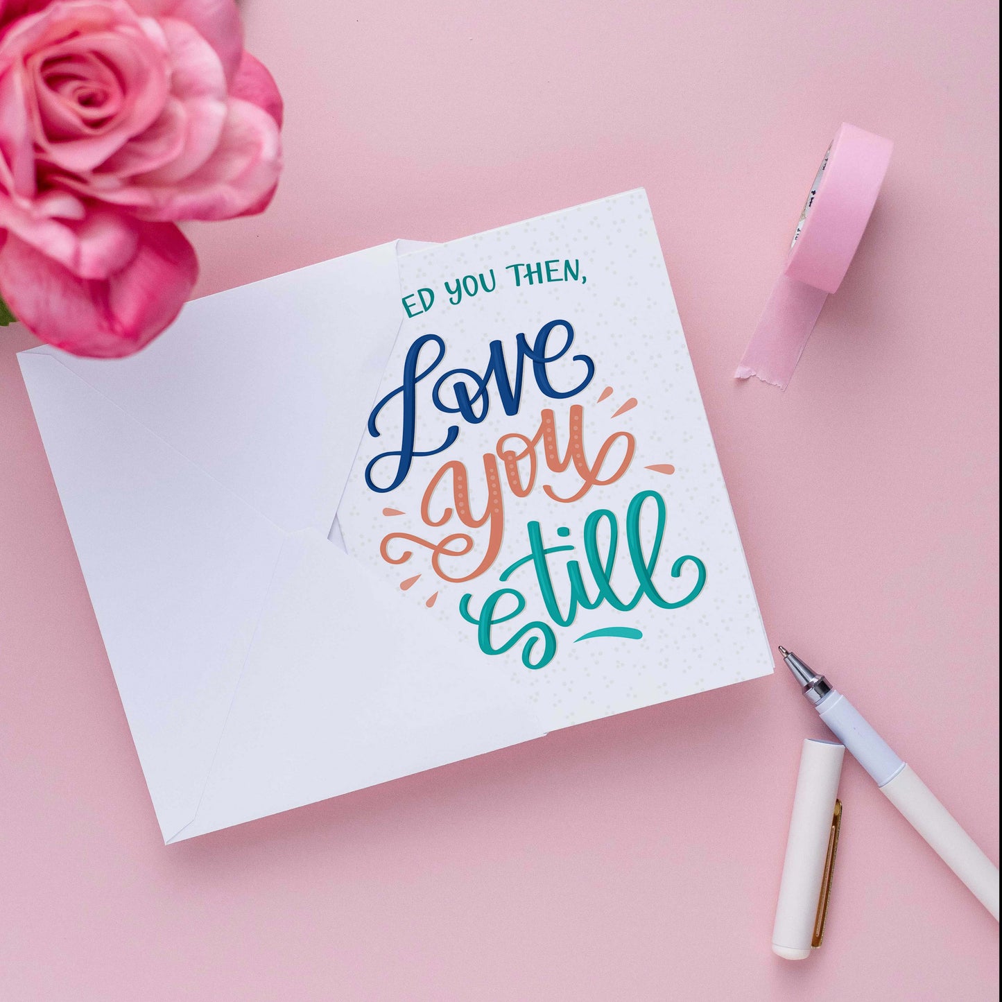 Loved you then, Love you still Anniversary Card