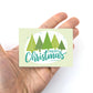 Merry Christmas (Forest) Mini Greeting Card