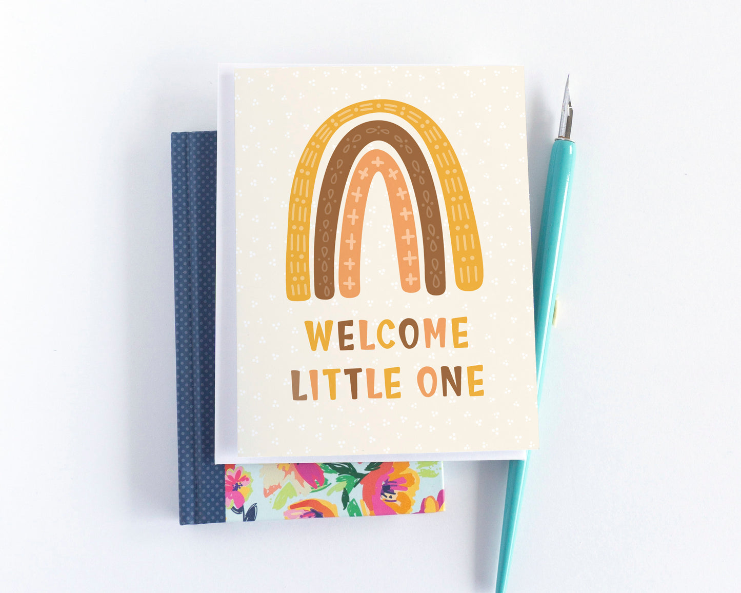 Welcome Little One Baby Shower Card