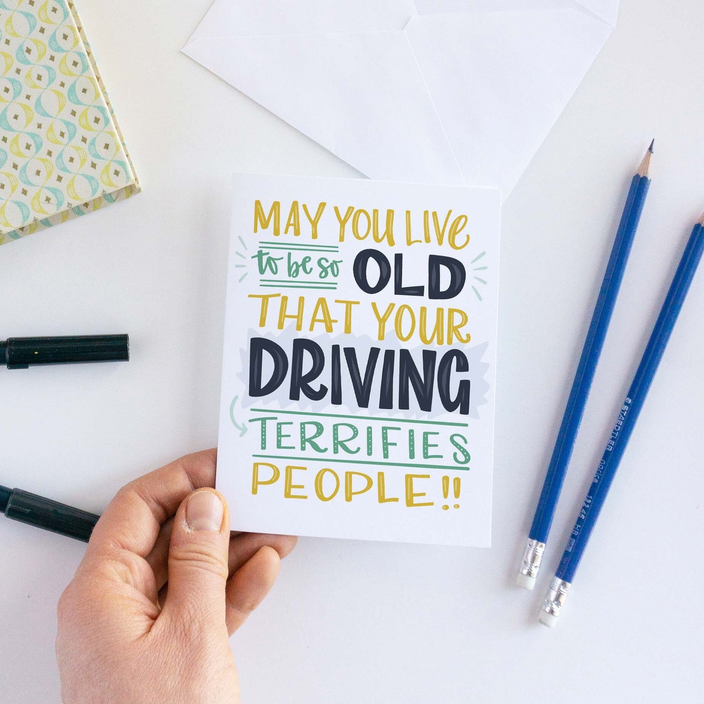 May You Live to be So Old.. Funny Birthday Card