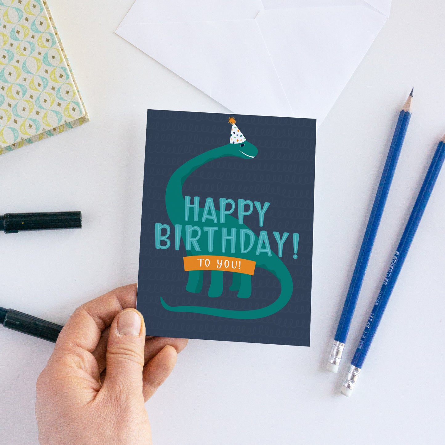 Happy Birthday to You Children's Dinosaur Birthday Card