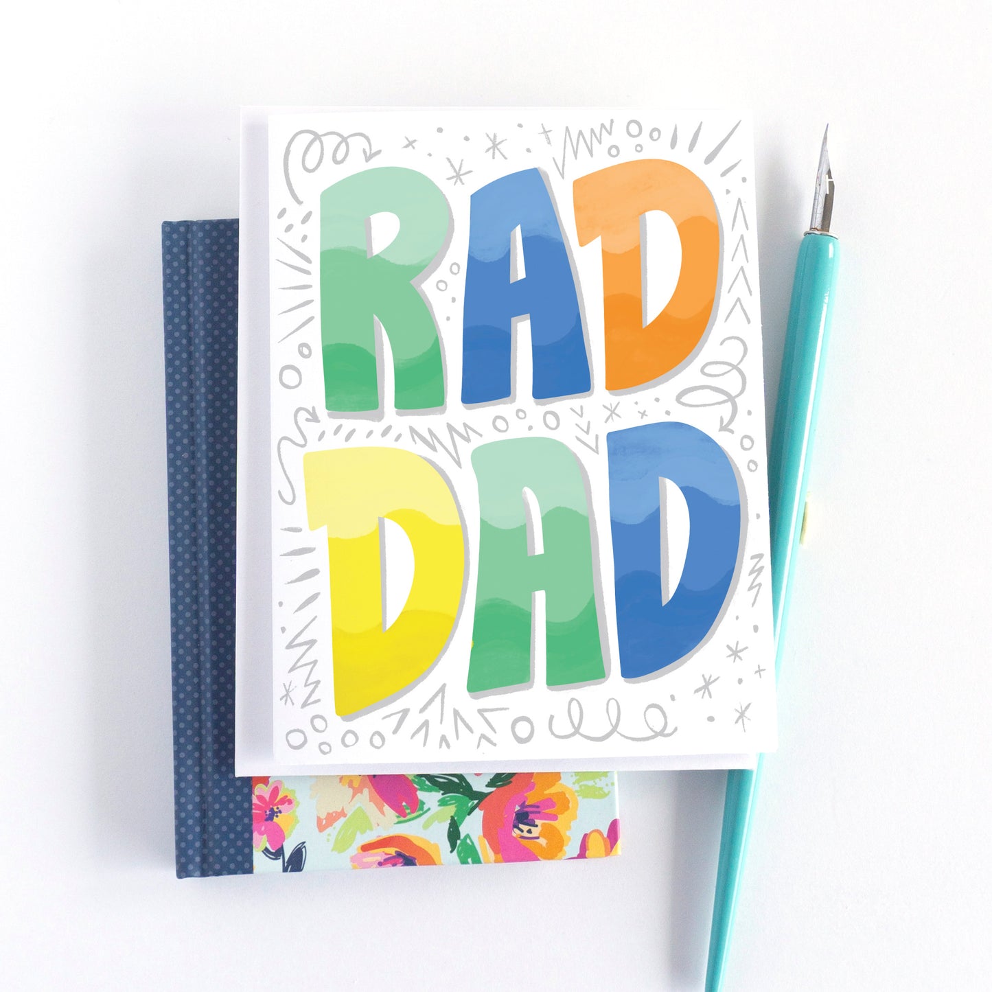 Rad Dad Father's Day Card