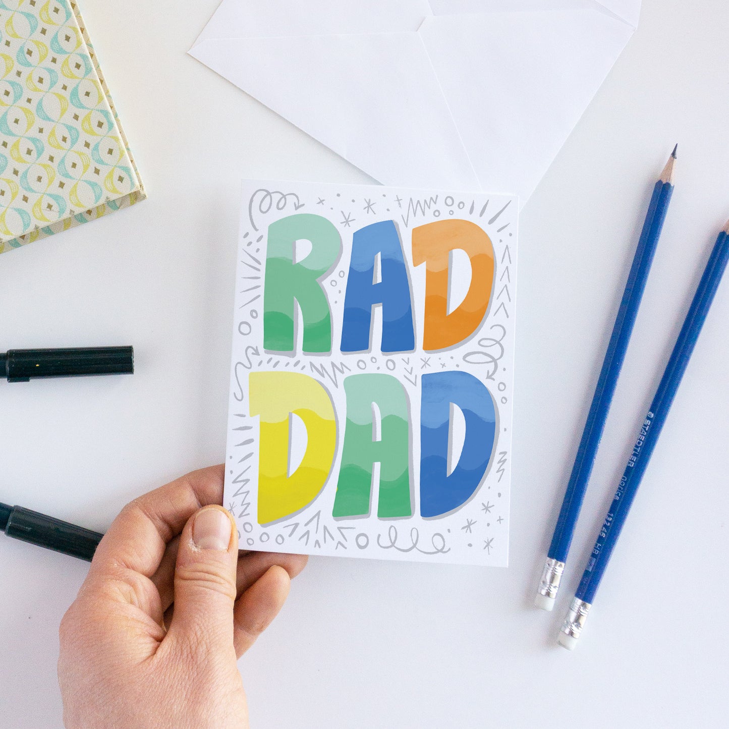 Rad Dad Father's Day Card