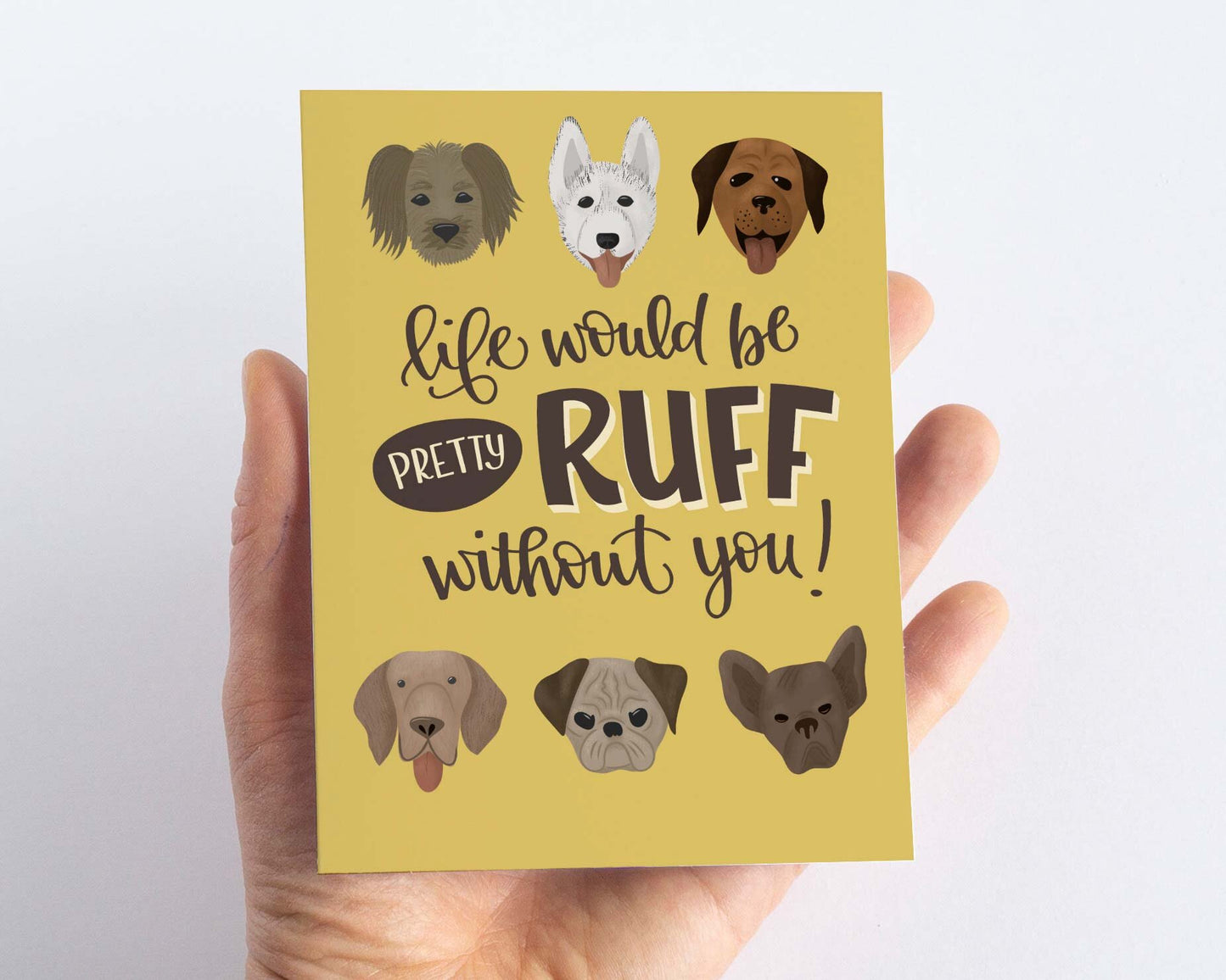 Dog Lover Friendship Card