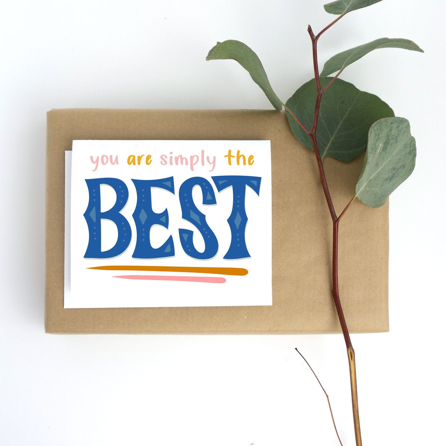 You are Simply the Best Thank You Card