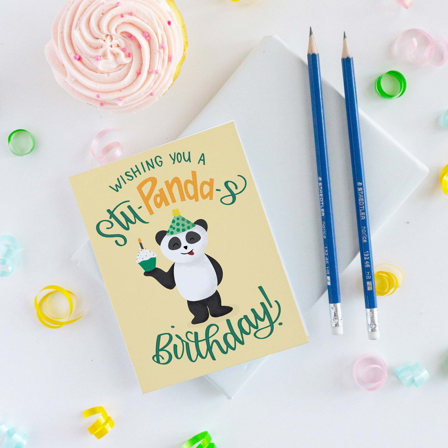 Panda Kids Birthday Card