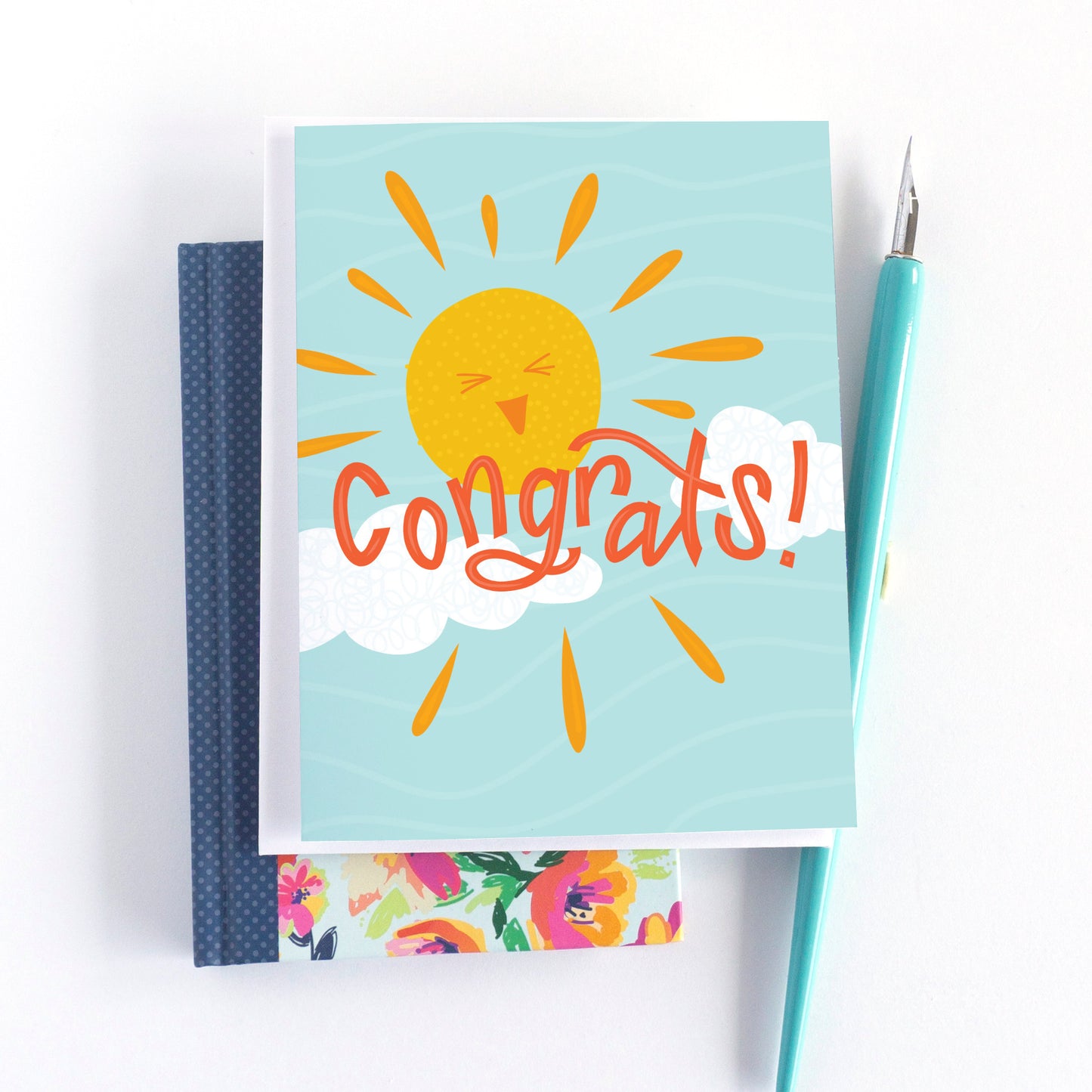 Sunny Skies Congratulations Card