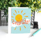 Sunny Skies Congratulations Card