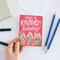 Have a Sweet Holiday Gingerbread House Christmas Card