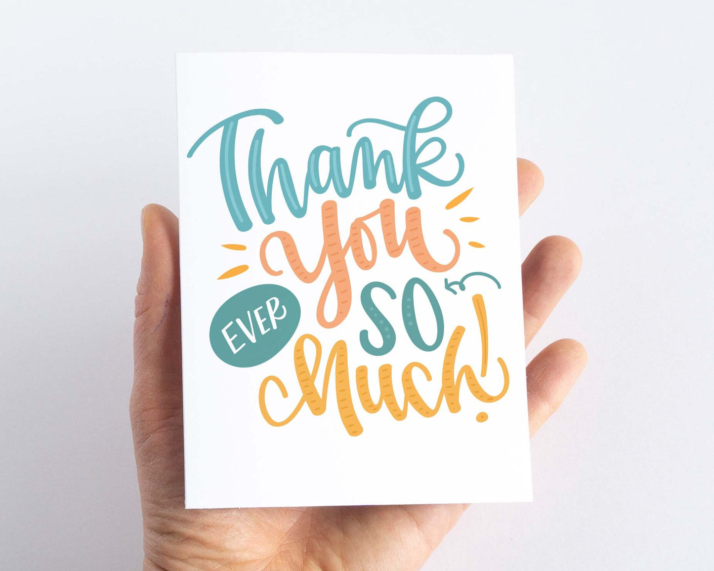 Thank You Ever so Much Thank You Card